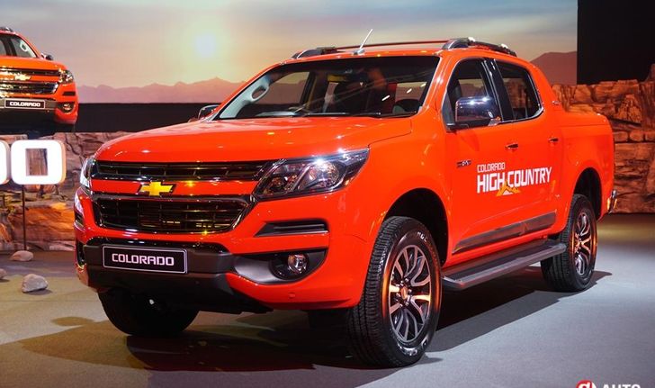 ประกาศราคา 2017 Chevrolet Colorado ไมเนอร์เชนจ์ใหม่ รุ่นท็อปสุด 1.068 ล้านบาท