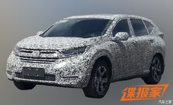 หลุด 2017 Honda CR-V ใหม่ พรางตัววิ่งทดสอบอีก