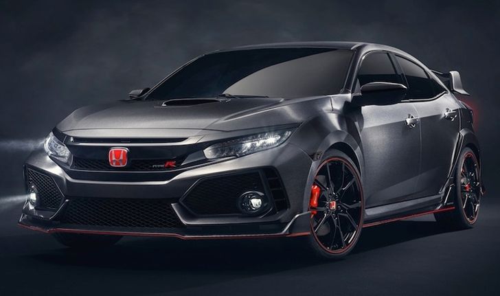 2018 Honda Civic Type R ใหม่ เผยโฉมอย่างเป็นทางการที่ปารีสมอเตอร์โชว์