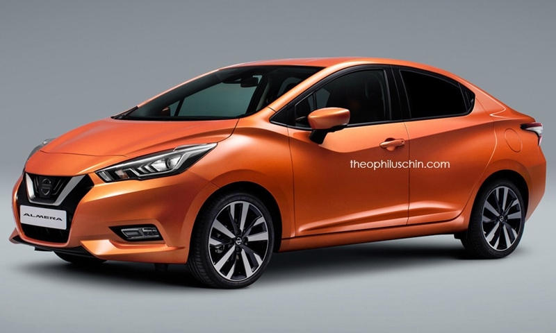 ภาพร่าง 2017 Nissan Almera ใหม่ ปรับดีไซน์โฉบเฉี่ยวยิ่งขึ้น