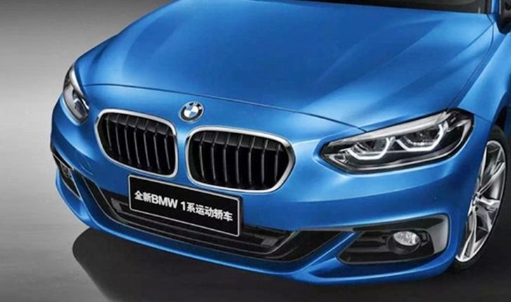ภาพใหม่ BMW 1-Series Sedan ก่อนเปิดตัวในงานกวางโจวมอเตอร์โชว์ 2016