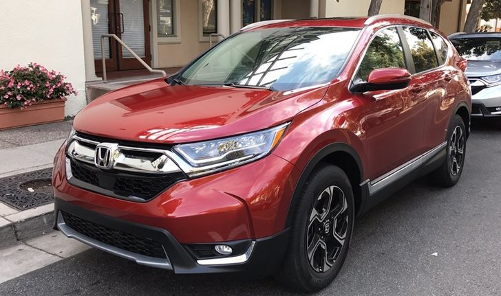 เผยภาพ 2017 Honda CR-V ใหม่ คันจริงสวยไม่เบา