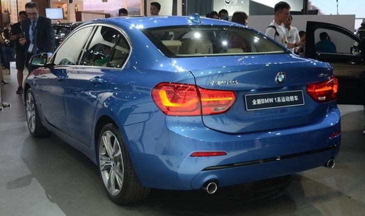 BMW 1-Series Sedan ใหม่ เผยโฉมแล้วที่กวางโจวมอเตอร์โชว์ 2016