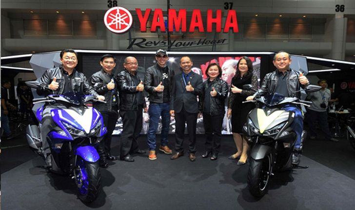 ยามาฮ่าเปิดตัว Yamaha AEROX 155 ที่สุดแห่งสปอร์ตออโตเมติก