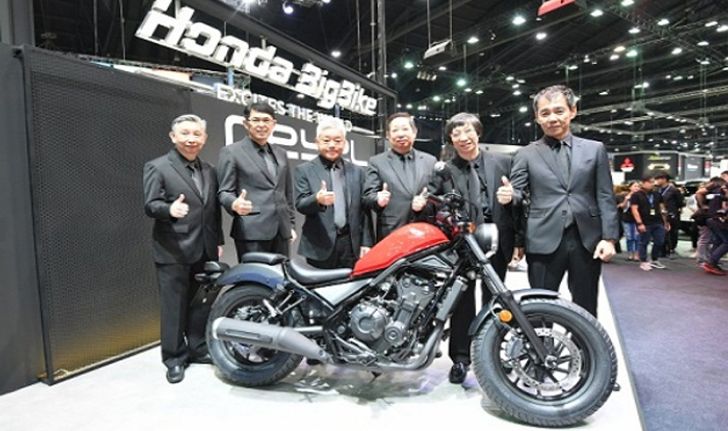 มาถึงเมืองไทยแล้ว! Honda Rebel บิ๊กไบค์ดีไซน์ดุดัน