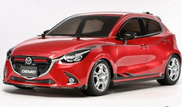 มาแล้วรถบังคับวิทยุ 1/10 Mazda DEMIO จากทาง TAMIYA