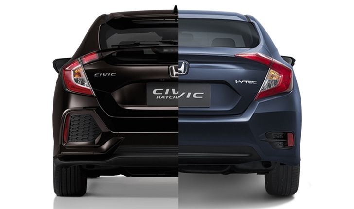 เทียบสเป็ค Honda Civic 2017 โฉมซีดานและแฮทช์แบ็คต่างกันตรงไหนบ้าง?