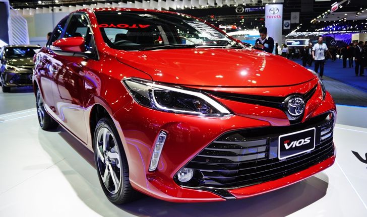 Toyota Vios 2017 ไมเนอร์เชนจ์ใหม่ที่งานมอเตอร์โชว์ ราคา 6.09 แสนบาท