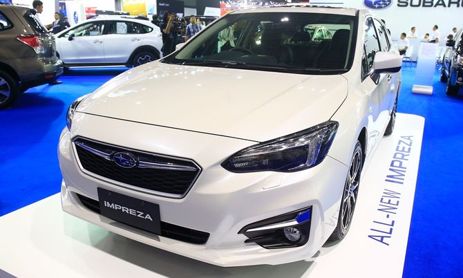ราคารถใหม่ Subaru ในตลาดรถยนต์เดือนพฤษภาคม 2560