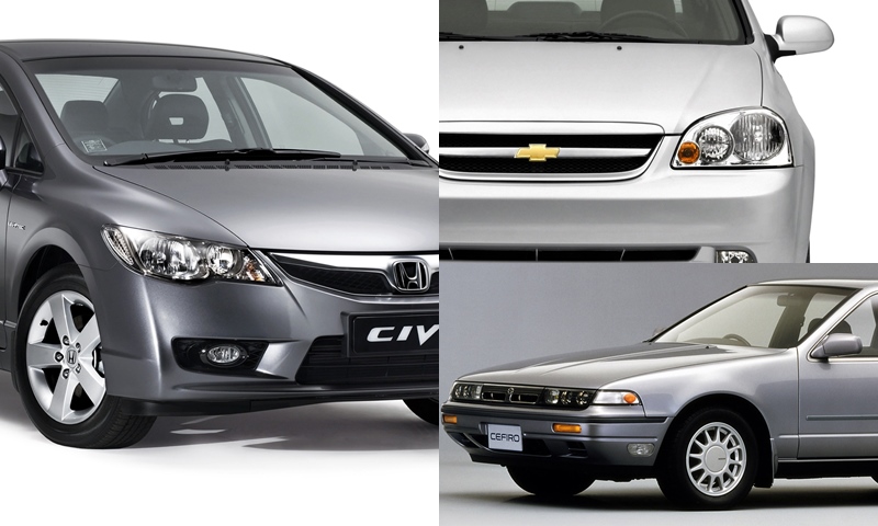 Chevrolet – Honda – Nissan – Toyota ติดอันดับรถยนต์ 1,500 ซีซีขึ้นไปที่ถูกค้นหามากที่สุดใน Kaidee