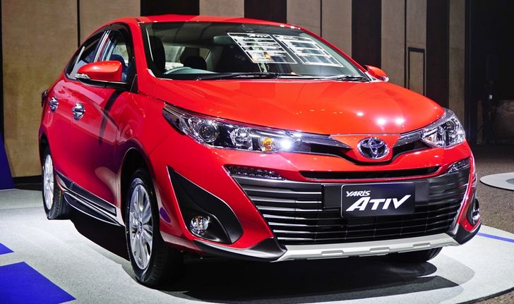 Toyota Yaris ATIV 2017 ใหม่ อีโคคาร์ซีดานรุ่นล่าสุด ราคา 619,000 บาท