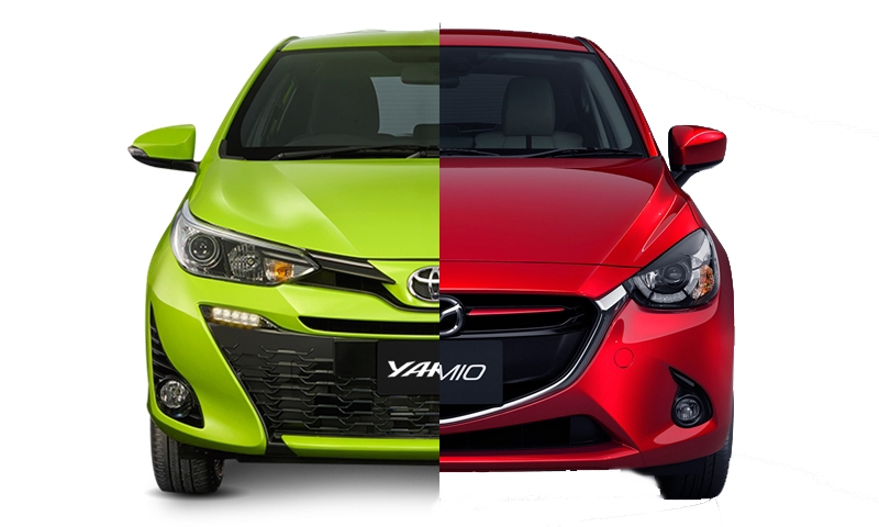 เทียบสเป็ค Toyota Yaris 2017 และ Mazda2 2017 อ็อพชั่นใครแน่นกว่ากัน?