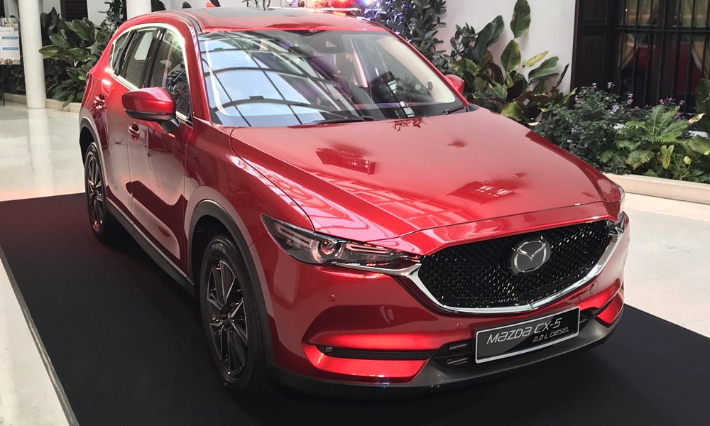 จัดเต็ม! Mazda CX-5 2018 ใหม่ พร้อมรูปและสเป็คเบื้องต้นเวอร์ชั่นไทย
