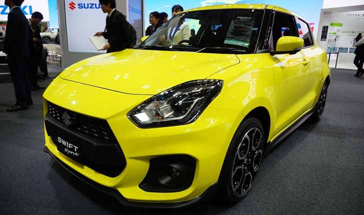 Suzuki Swift Sport 2018 ใหม่ เผยโฉมที่โตเกียวมอเตอร์โชว์