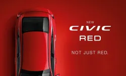 Honda Civic 2018 สีแดง Rallye Red เผยทีเซอร์ก่อนเปิดตัวจริงในไทย