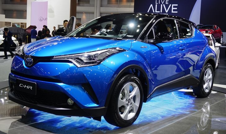 Toyota C-HR 2018 ใหม่ เปิดตัวครั้งแรกในไทยที่งานมอเตอร์เอ็กซ์โป