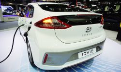 Hyundai Ioniq EV 2018 ใหม่ รถคอมแพ็คพลังงานไฟฟ้าที่งานมอเตอร์เอ็กซ์โป