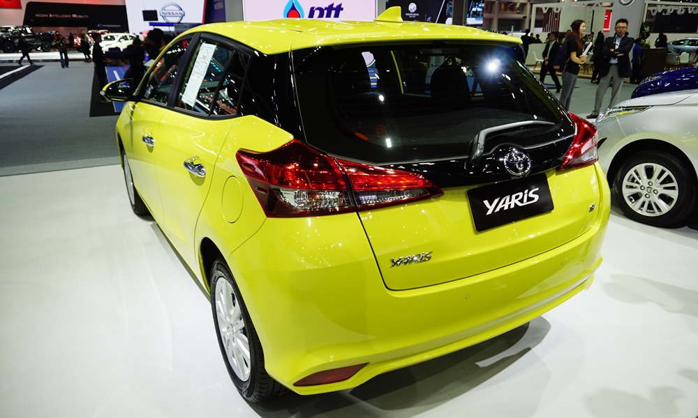 Toyota Yaris และ Yaris ATIV 2018 ใหม่ ถูกจัดแสดงที่งานมอเตอร์เอ็กซ์โป