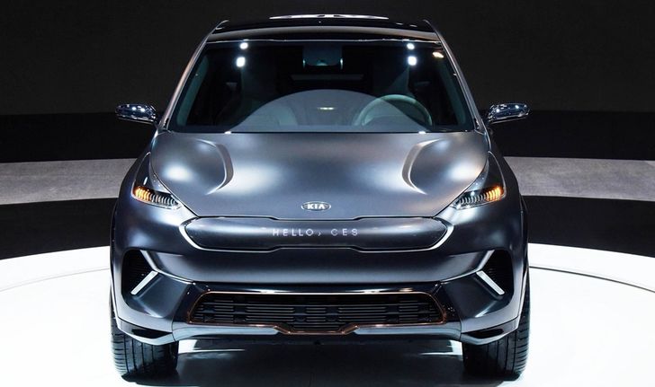 Kia Niro EV Concept 2018 ใหม่ ครอสโอเวอร์ไฟฟ้าวิ่งไกลเฉียด 400 กิโลเมตร