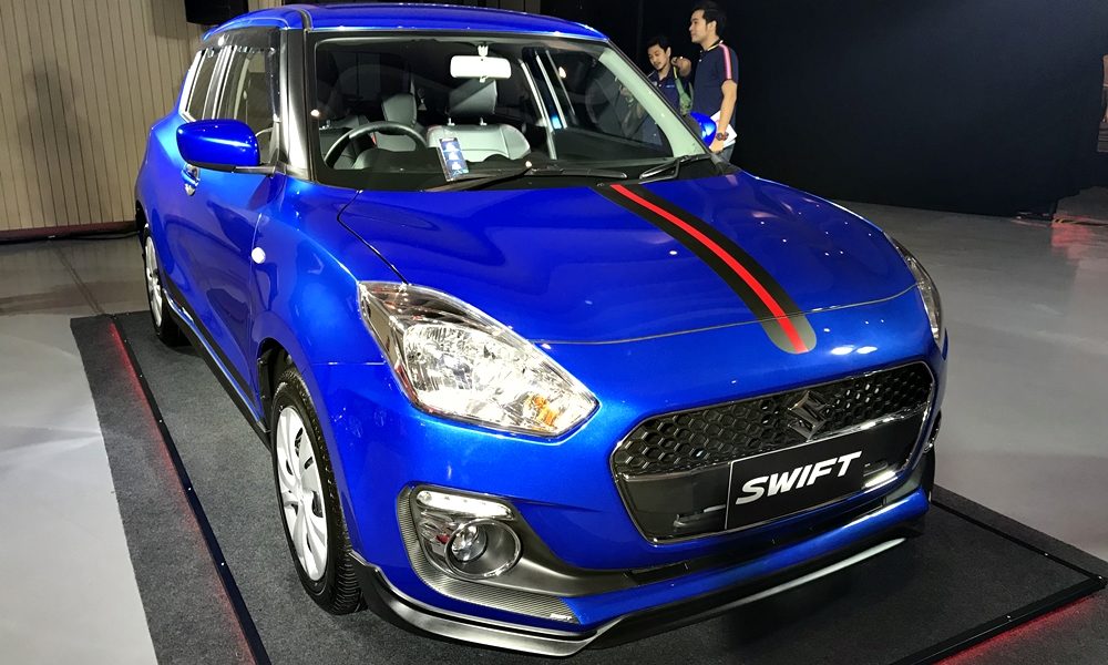 ส่อง Suzuki Swift 2018 ใหม่ พร้อมชุดแต่งแท้ภายนอก-ภายในรอบคัน