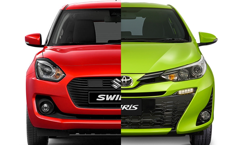 เทียบสเป็ค Suzuki Swift 2018 และ Toyota Yaris 2018 ใหม่ รุ่นท็อปสุดทั้งคู่อ็อพชั่นใครแน่นกว่า?