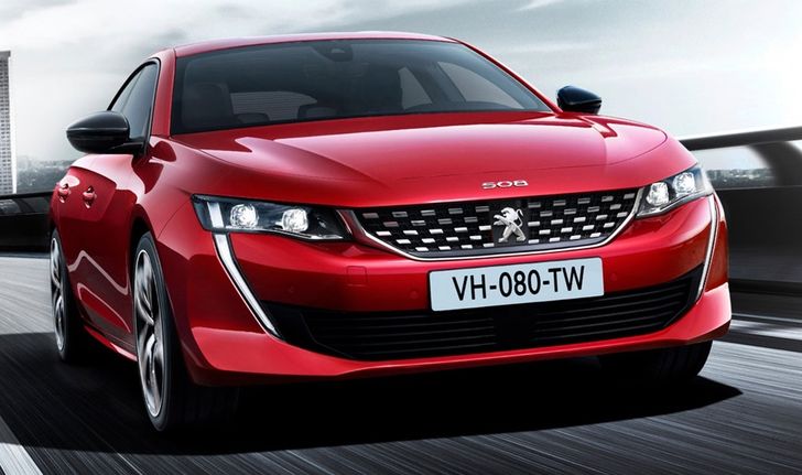 Peugeot 508 2018 ใหม่ ซีดานดีไซน์สปอร์ตแดนน้ำหอมเผยโฉมแล้ว