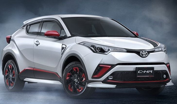 Toyota C-HR 2018 ใหม่ พร้อมชุดแต่งแท้จากโตโยต้าเผยโฉมแล้ว