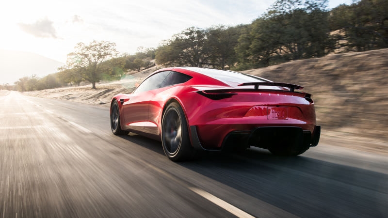 Tesla roadster deals 2018