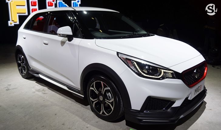 ยลโฉม MG3 2018 ไมเนอร์เชนจ์ใหม่พร้อมชุดแต่งแท้รอบคัน