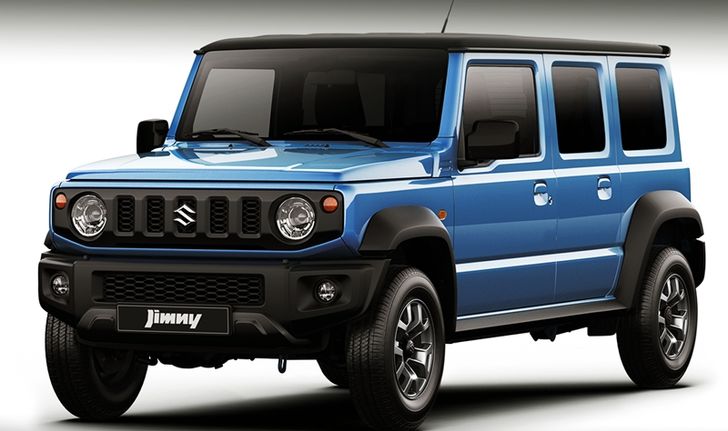 ภาพตัดต่อ Suzuki Jimny 2018 เวอร์ชั่น 5 ประตู สวยบึกบึนไม่เบา