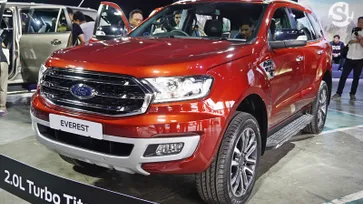 Ford Everest 2018 ไมเนอร์เชนจ์ใหม่ พร้อมขุมพลังเทอร์โบคู่ 2.0 ลิตร เริ่ม 1,299,000 บาท