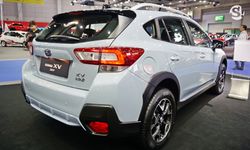 Subaru XV 2018 สีเทา Cool Grey Khaki ใหม่ เผยโฉมที่งาน BIG Motor Sale