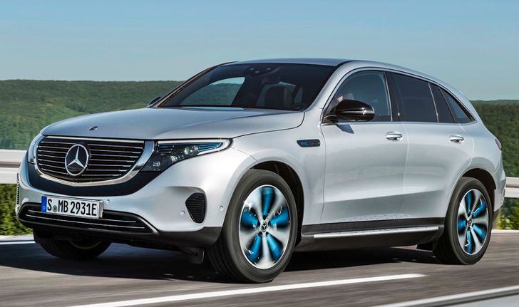 Mercedes-Benz EQC 2019 ใหม่ รถไฟฟ้าล้วนรุ่นแรกค่ายเบนซ์เผยโฉมเป็นครั้งแรก