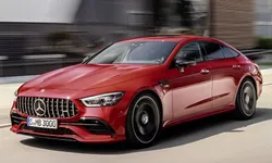 Mercedes-AMG GT 43 4MATIC+ 4-door Coupé 2018 ใหม่ ตัวแรงรุ่นเล็กเริ่มวางจำหน่ายแล้ว