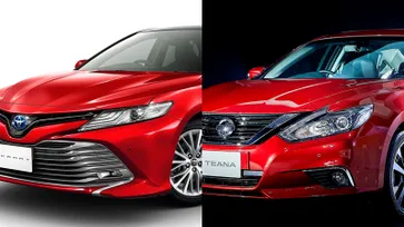 เทียบสเป็ค Toyota Camry และ Nissan Teana 2019 ตัวเริ่มต้น อ็อพชั่นใครแน่นกว่า?