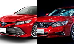 เทียบสเป็ค Toyota Camry และ Nissan Teana 2019 ตัวเริ่มต้น อ็อพชั่นใครแน่นกว่า?