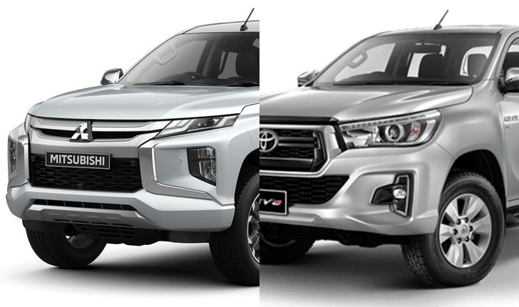 เทียบสเป็ค Mitsubishi Triton กับ Toyota Revo 2019 ใหม่ รุ่นท็อปทั้งคู่ สเป็คใครดีกว่า?