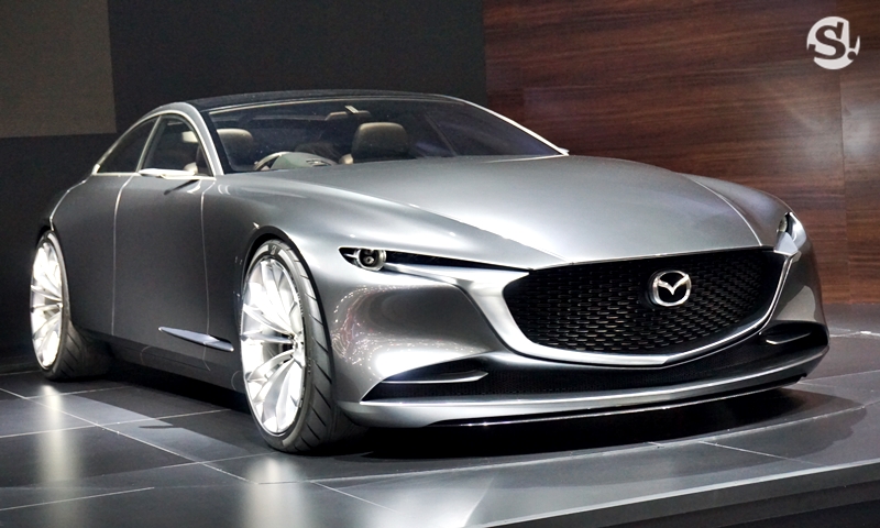 Mazda Vision Coupe ใหม่ ต้นแบบรถสปอร์ตคูเป้ 4 ประตูเผยโฉมที่มอเตอร์เอ็กซ์โป