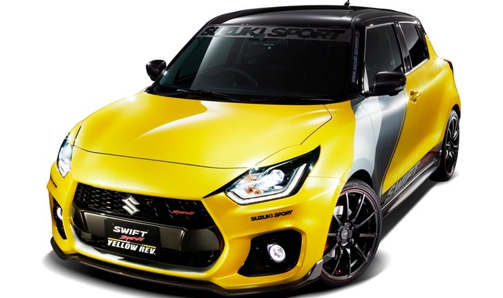 Suzuki Swift Sport Yellow Rev 2019 ใหม่ เตรียมอวดโฉมที่โตเกียวออโต้ซาลอน