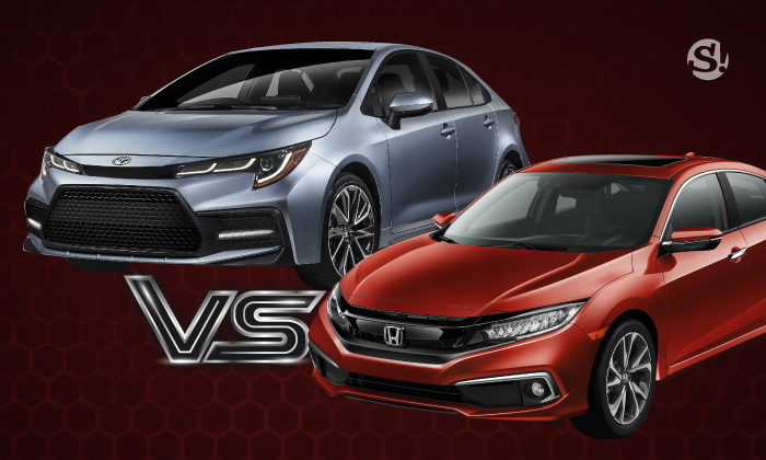เทียบช็อต Toyota Corolla 2019 และ Honda Civic 2019 คันไหนสวยกว่ากัน?