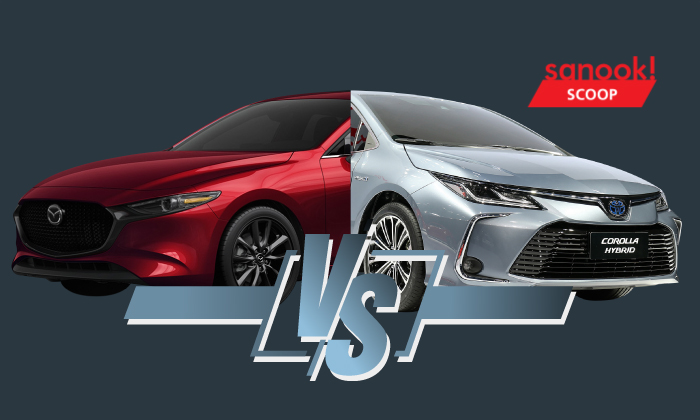 เทียบช็อต Mazda3 และ Toyota Altis 2019 ใหม่ ทั้งภายนอก-ภายใน คันไหนสวยกว่า?