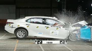 Toyota Camry 2019 ใหม่ คว้าคะแนนความปลอดภัย 5 ดาว ASEAN NCAP