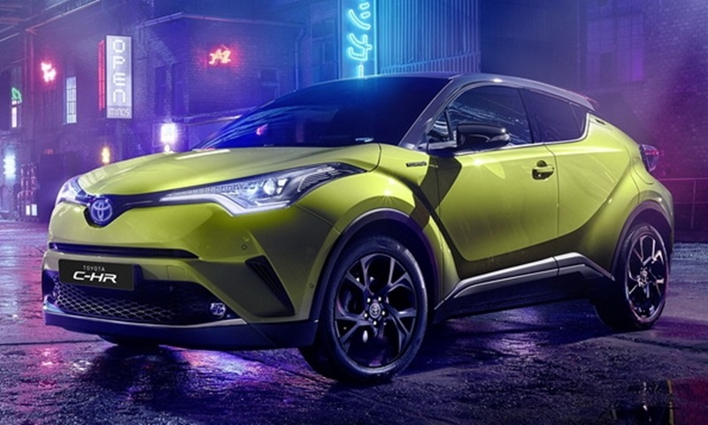 Toyota C-HR Neon Lime 2019 ใหม่ ตัวถังสีเขียวพิเศษจำกัดเพียง 2,000 คันที่ยุโรป