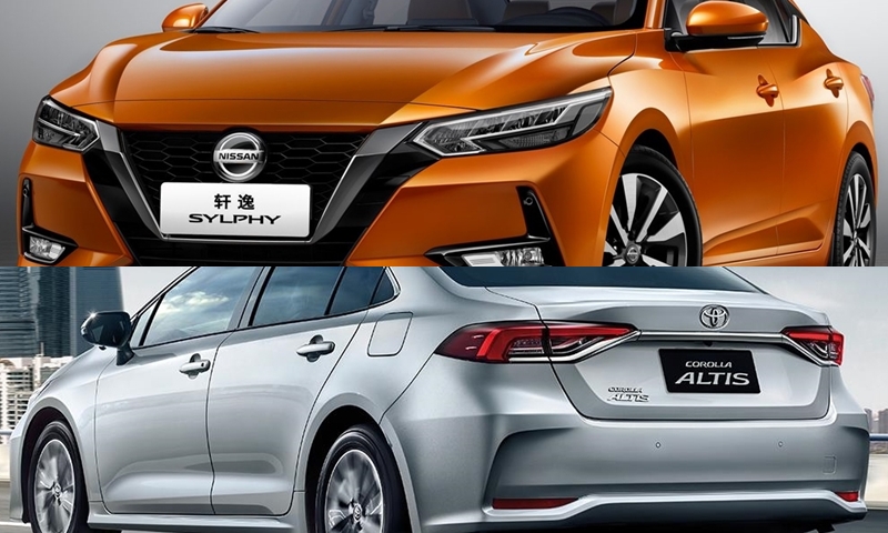 เทียบช็อต Nissan Sylphy 2019 และ Toyota Altis 2019 ใหม่ คันไหนเด็ดกว่า?