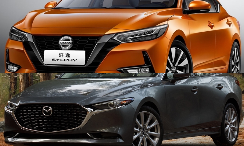 เทียบช็อต Nissan Sylphy 2020 และ Mazda3 2020 ใหม่ คันไหนสวยกว่ากัน?