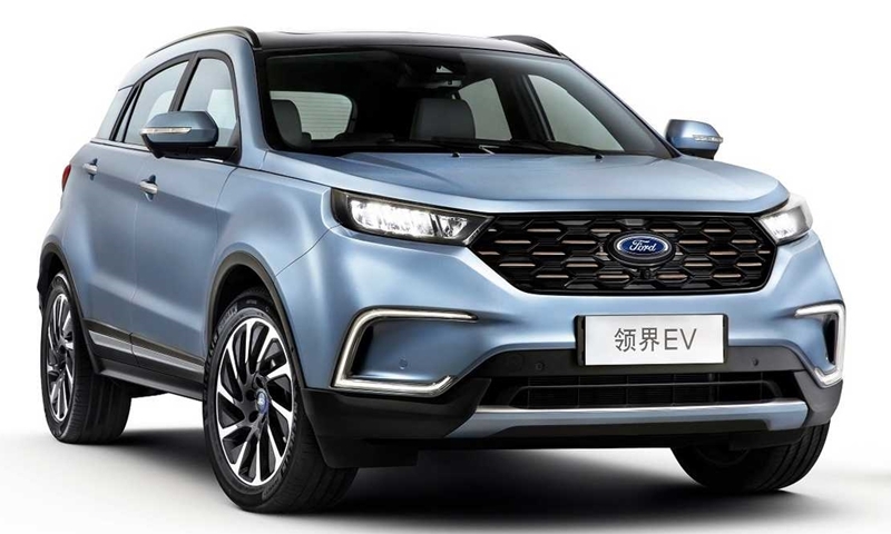 Ford Territory EV 2020 ใหม่ พร้อมขุมพลังไฟฟ้าเตรียมขายที่จีน วิ่งไกล 360 กิโลเมตร