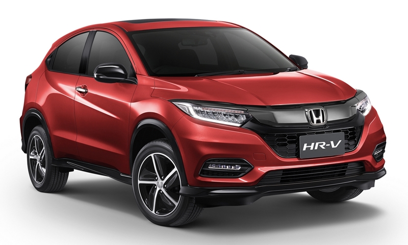 Honda HR-V 2019 ใหม่ เพิ่มภายในสีแดงและตัวถังใหม่อีก 2 สี ราคาเริ่ม 949,000 บาท