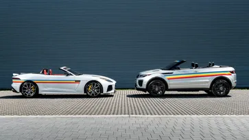 Jaguar Land Rover เปิดตัวรุ่นพิเศษคาดลายสีรุ้งร่วมฉลองส่งท้าย Pride Month