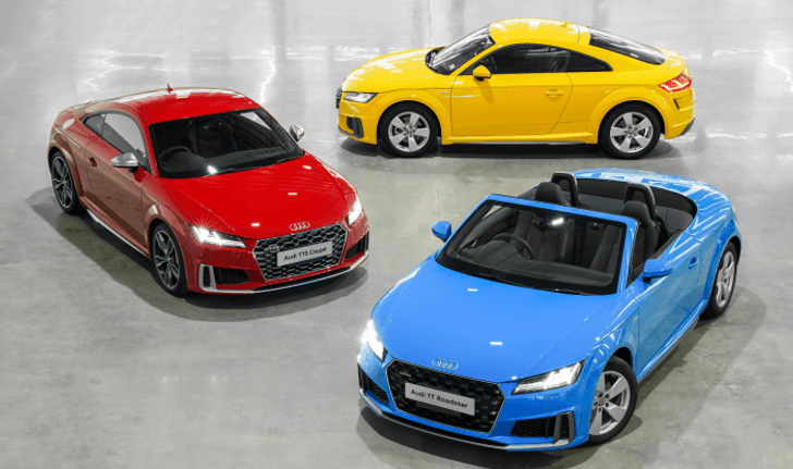 Audi จัดหนัก อวดโฉมตระกูล TT สเปกไทยแบบครบไลน์รวดเดียว 3 รุ่น