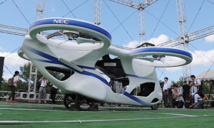 เผยโฉม EVtol รถยนต์บินได้ที่ประเทศญี่ปุ่น